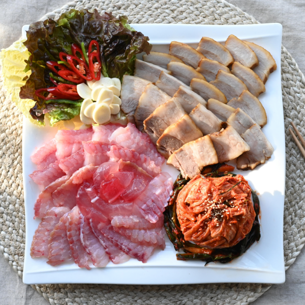 국내산 홍어회 250g